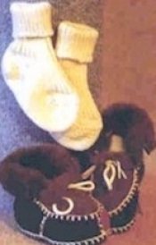 Kinderschafwollsocken