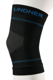 LINDNER® Kniebandage schwarz/blau